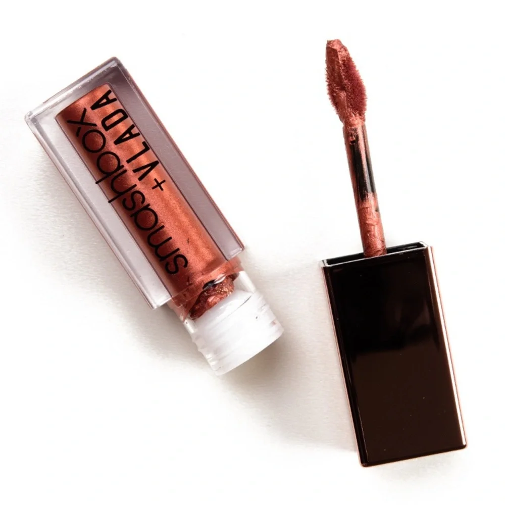 Smashbox Vlada Always On Petal Metal Liquid Lipstick Desert Rose Metallic Copper